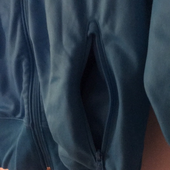 Nike Full Zip Aqua Green Jacket 80s Hip Hop Style - Picture 5 of 7